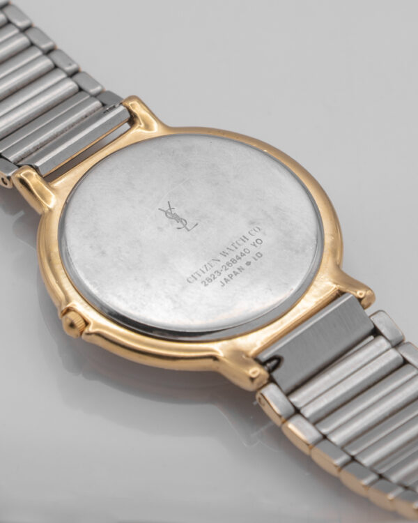 Zegarek Yves Saint Laurent bicolor – tarcza 30 mm
