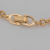 Bransoletka Christian Dior - pozłacana, klasyczny skrecany splot, rope chain