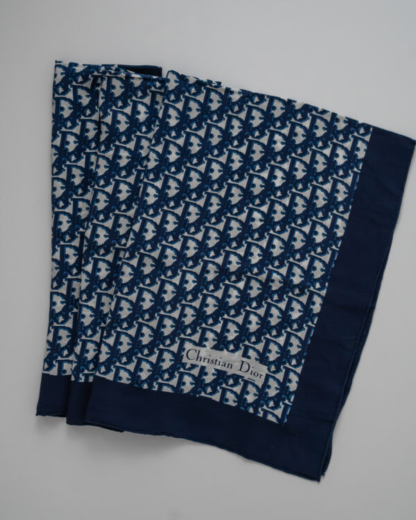 DSC_9446 Apaszka Christian Dior Monogram Silk Scarf – Oblique Pattern