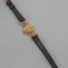 DSC_9567 Zegarek Gucci Horsebit 6000L Quartz– złota koperta z jasną tarczą na skórzanym pasku, lata 90.