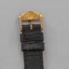 DSC_9573 Zegarek Gucci Horsebit 6000L Quartz– złota koperta z jasną tarczą na skórzanym pasku, lata 90.