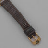 DSC_9581 Zegarek Gucci Horsebit 6000L Quartz– złota koperta z jasną tarczą na skórzanym pasku, lata 90.