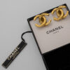 Chanel Vintage CC Clip-On Earrings – Złocone Klipsy Logo CC