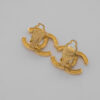 Chanel Vintage CC Clip-On Earrings – Złocone Klipsy Logo CC