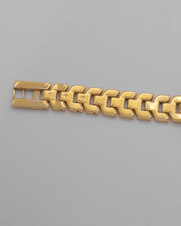 Zegarek Fendi Swiss Made – Złocony Model z Cyframi Rzymskimi, Lata 90.