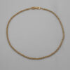 Komplet biżuterii Givenchy - naszyjnik i bransoletka Twisted Rope, lata 80./90.