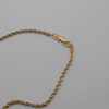 Komplet biżuterii Givenchy - naszyjnik i bransoletka Twisted Rope, lata 80./90.