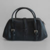 Torebka Loewe Vintage Black Leather Doctor Bag 90s