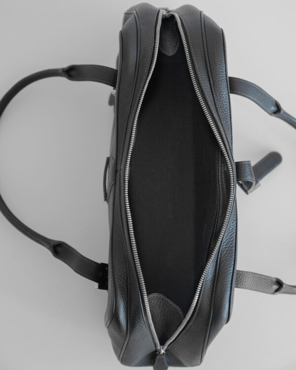 Torebka Loewe Vintage Black Leather Doctor Bag 90s