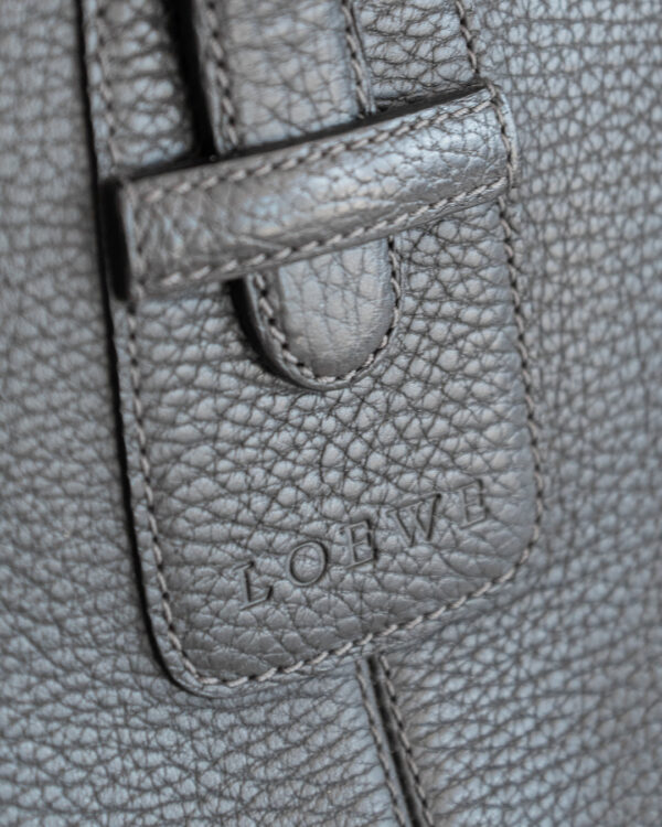 Torebka Loewe Vintage Black Leather Doctor Bag 90s