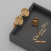 Męski komplet Christian Dior – spinki do mankietów i szpilka do krawata (tie pin)