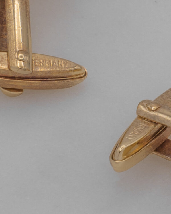 Męski komplet Christian Dior – spinki do mankietów i szpilka do krawata (tie pin)