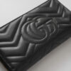 Portfel Gucci Marmont – skóra z pikowaniem chevron z kultowym logo GG