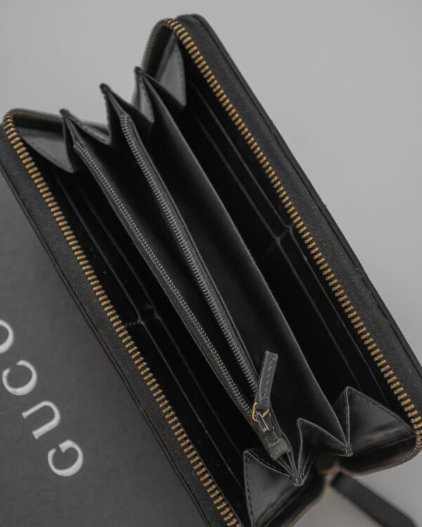 Portfel Gucci Marmont – skóra z pikowaniem chevron z kultowym logo GG