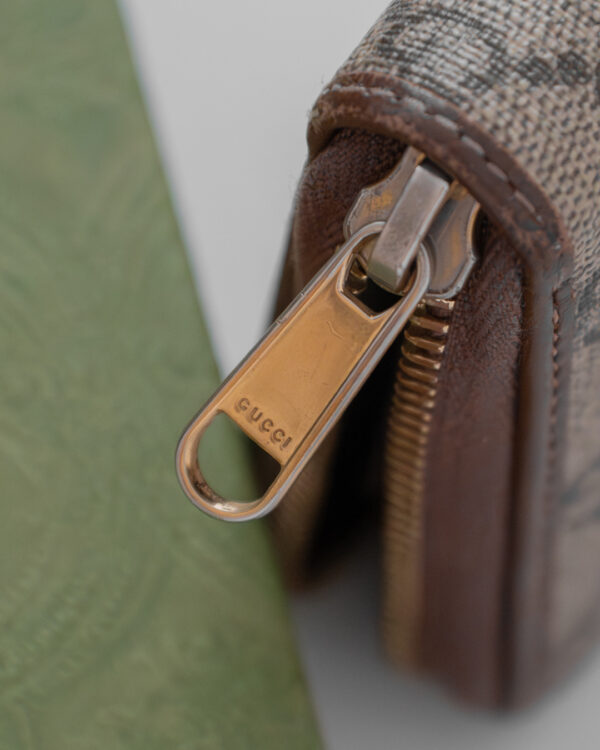 Portfel Gucci GG Supreme z kultowym monogramem