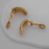 Klipsy Christian Dior – logowane koronkowe houte couture lata 80./90.