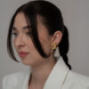 Chanel Vintage CC Clip-On Earrings – Złocone Klipsy Logo CC