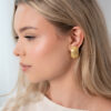 Klipsy Christian Dior – logowane koronkowe houte couture lata 80./90.