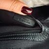Torebka Loewe Vintage Black Leather Doctor Bag 90s