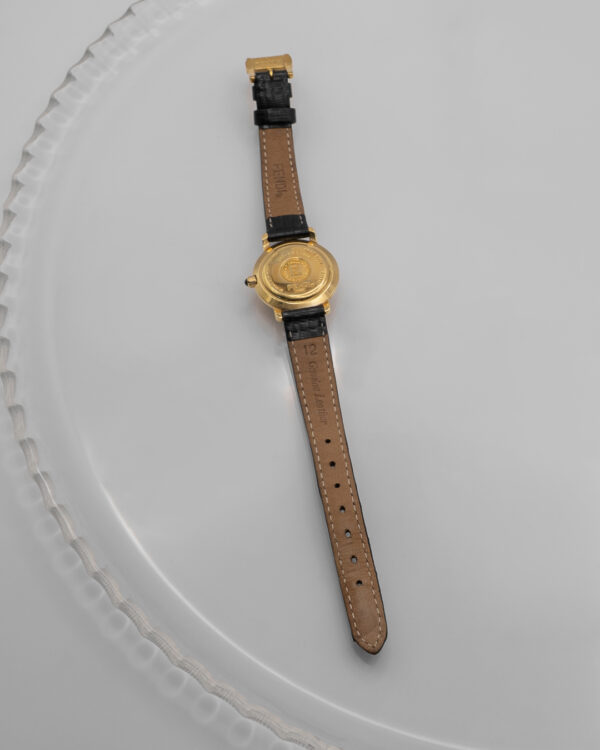 Zegarek Fendi Orologi – złocona koperta z czarną tarczą, Swiss Made, lata 90.