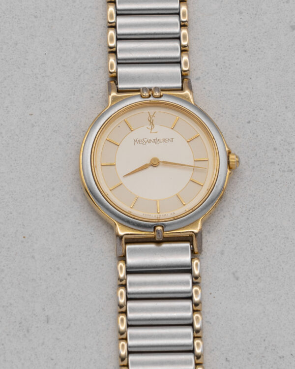 Zegarek Yves Saint Laurent bicolor