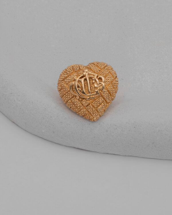 DSC_3145 Pin Ch. Dior w formie serca z monogramem CD