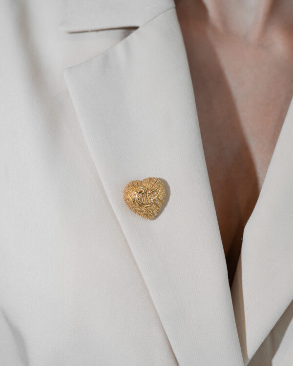 DSC_3263 Pin Ch. Dior w formie serca z monogramem CD