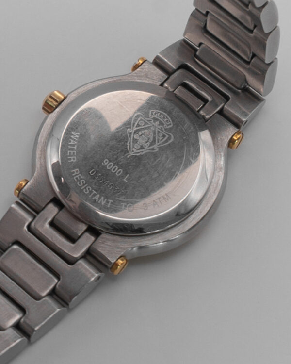 Zegarek Gucci 9000L - bicolor, lata 90